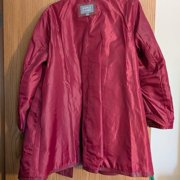 Jessica London Outerwear Leather 14W - Picture 6 of 11